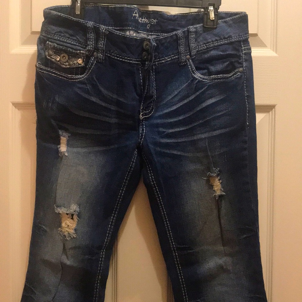 Amethyst boot cut jeans